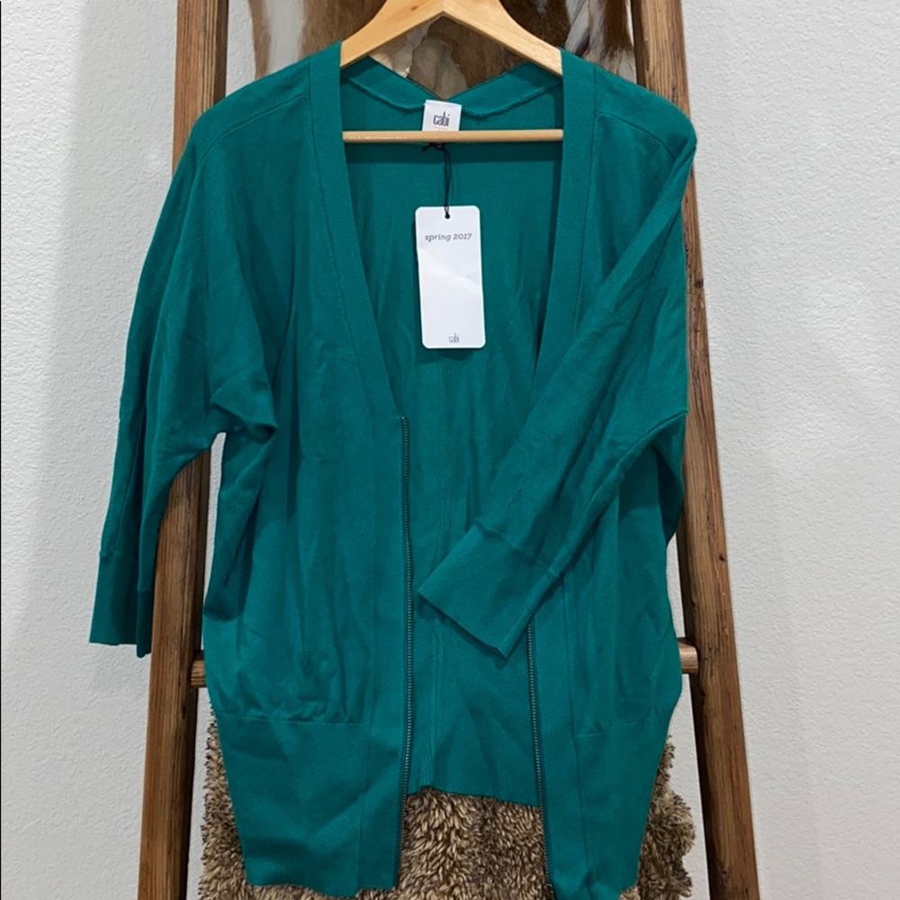 Cabi banner sweater in palm